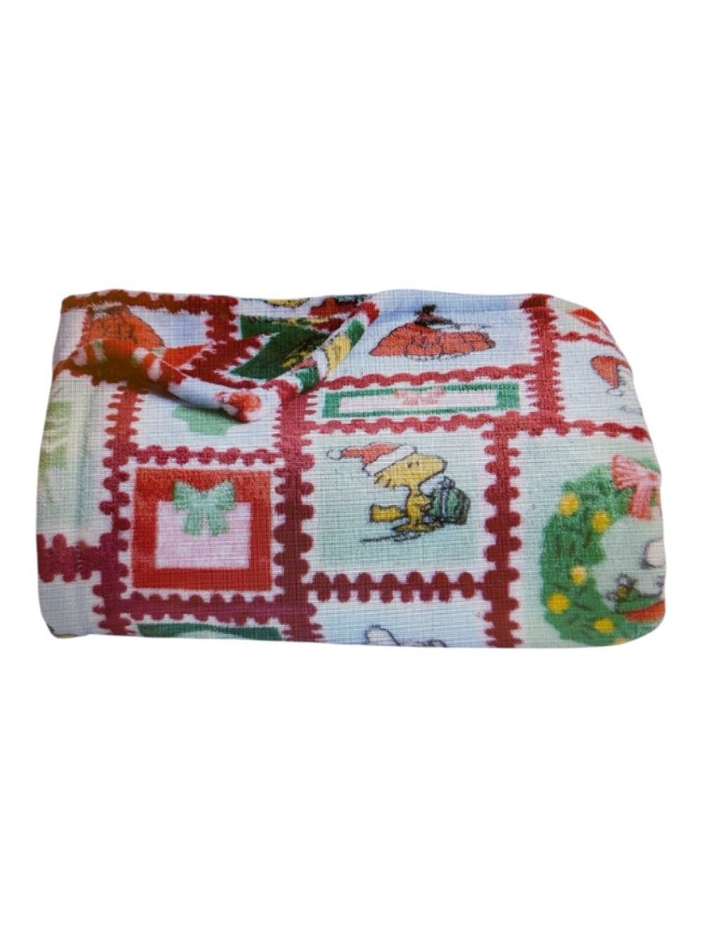 Peanuts Snoopy Christmas Oversized Supersoft Plush Throw 60" X 72" - The Big One